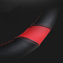 Load image into Gallery viewer, 34cm Car Steering Wheel Cover Leather Non-slip Steering Wheel Cover For Peugeot 3008 4008 5008 for Four Seasons
