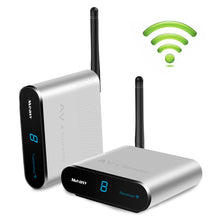 Load image into Gallery viewer, MEASY AV530 5.8GHZ 8 Channel 300m/1000FT Wireless Audio Video AV SD TV Sender Transmitter &amp; Receiver
