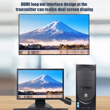 Load image into Gallery viewer, Measy Digital HDMI Extender By Single Cat 5E/6 Full Hd 1080P With Deep Color 70 m Transmitting EDID Copy, Dolby Digital/DTS
