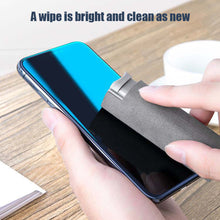 Load image into Gallery viewer, Mobile Phone Screen Cleaner Spray 2 In 1 Portable Tablet PC Screen Wiper Microfiber Cloth Set Cleaning Artifact
