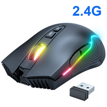 Load image into Gallery viewer, CW905 Cute Pink Wireless Gaming Mouse RGB Marquee Rechargeable Desktop Computer Notebook Mouse
