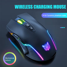 Load image into Gallery viewer, CW905 Cute Pink Wireless Gaming Mouse RGB Marquee Rechargeable Desktop Computer Notebook Mouse
