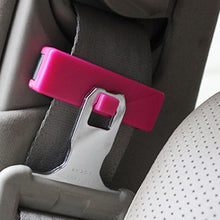 Load image into Gallery viewer, 2Pcs Car Safety Belt Clips Auto Seat Belt Buckle Car Styling Safety Stopper Belt Clips Adjusting Clip Tension
