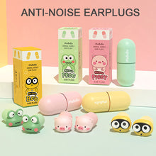 Load image into Gallery viewer, Cartoon Anti-noise Earplugs Soft Slow Rebound Sponge Soundproof Earplugs Portable Sleeping Silent Earplugs
