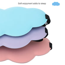 Load image into Gallery viewer, 3D Cloud Shape Eye Mask Ice Silk Slow Rebound Memory Cotton Shading Eye Mask Soft Comfortable Breathable Sleeping Eye Mask
