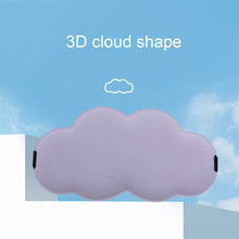 Load image into Gallery viewer, 3D Cloud Shape Eye Mask Ice Silk Slow Rebound Memory Cotton Shading Eye Mask Soft Comfortable Breathable Sleeping Eye Mask
