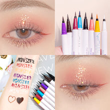 Load image into Gallery viewer, 8 Colors Eyeliner Colorful Smooth Eyeliner Liquid Pen Waterproof Long Lasting Quick-drying Eyeliner Pen Makeup Cosmetics

