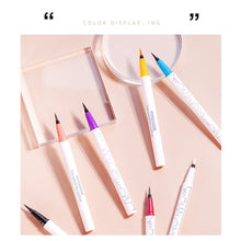 Load image into Gallery viewer, 8 Colors Eyeliner Colorful Smooth Eyeliner Liquid Pen Waterproof Long Lasting Quick-drying Eyeliner Pen Makeup Cosmetics
