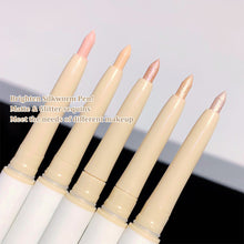 Load image into Gallery viewer, 5 Colors Double-head Dual-purpose Lying Silkworm Pen Shiny Matte Silkworm Pen Shadow Pen Brighten Lying Silkworm Pen Cosmetics
