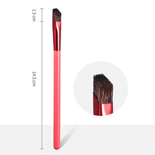 Load image into Gallery viewer, Square Four-corner Beveled Eyebrow Brush Filled Hairline Concealer Brush Multi-purpose Portable Makeup Brush
