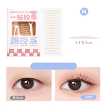 Load image into Gallery viewer, 90pcs Simulated Invisible Lace Eyelid Stickers Natural Durable Self-adhesive Double Eyelid Stickers Makeup Tools
