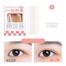 Load image into Gallery viewer, 90pcs Simulated Invisible Lace Eyelid Stickers Natural Durable Self-adhesive Double Eyelid Stickers Makeup Tools
