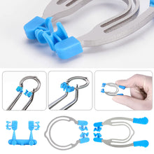 Load image into Gallery viewer, Dental Doublet Shaped Sheet Clamp Shaped Sheet Clamp Doublet Shaped Sheet Clamp Tooth Doublet Holding Ring
