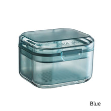 Load image into Gallery viewer, Multi-function Dental Braces Storage Box Orthodontic Denture Retainer Soaking Container Partial Teeth Cleaning Case
