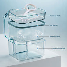 Load image into Gallery viewer, Multi-function Dental Braces Storage Box Orthodontic Denture Retainer Soaking Container Partial Teeth Cleaning Case
