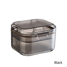 Load image into Gallery viewer, Multi-function Dental Braces Storage Box Orthodontic Denture Retainer Soaking Container Partial Teeth Cleaning Case
