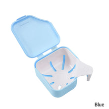 Load image into Gallery viewer, Denture Storage Box Mouth Guard Container Braces Case Portable Teeth Dental Appliance Supplies Tray Tooth Health Care
