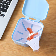 Load image into Gallery viewer, Denture Storage Box Mouth Guard Container Braces Case Portable Teeth Dental Appliance Supplies Tray Tooth Health Care
