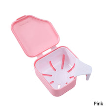 Load image into Gallery viewer, Denture Storage Box Mouth Guard Container Braces Case Portable Teeth Dental Appliance Supplies Tray Tooth Health Care
