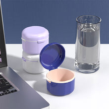 Load image into Gallery viewer, Magnetic Dental Braces Storage Box Orthodontic Denture Retainer Container Oral Partial Teeth Brace Mouthguard Case
