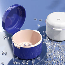 Load image into Gallery viewer, Magnetic Dental Braces Storage Box Orthodontic Denture Retainer Container Oral Partial Teeth Brace Mouthguard Case
