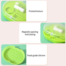 Load image into Gallery viewer, Two Layers Dental Brace Storage Large Capacity Orthodontic Retainer Storage Box Waterproof Breath Soaking Privacy Protection
