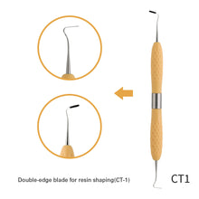 Load image into Gallery viewer, Dental Resin Filler Aesthetic Restoration Kit Silicone Handle for LM Resin Knife Plastic Dresser Dentistry Tool Instrument
