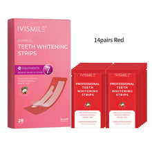 Load image into Gallery viewer, 14pairs 3D Gel Teeth Whitening Strips White Tooth Dental Kit Oral Hygiene Care Sticker False Teeth Veneers Dentist Whiten Gel
