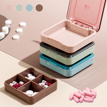 Load image into Gallery viewer, 4 Grids Portable Pill Box Organizer Medicine Tablet Organizer Container Drug Travel Divider Portable Tool Storage Case
