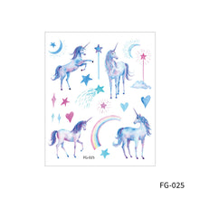 Load image into Gallery viewer, Cartoon Butterfly Temporary Wings Waterproof Tattoo Sticker for Fashion Women Girls Body Finger Art Flowers Tattoo Sticker

