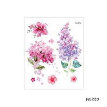 Load image into Gallery viewer, Cartoon Butterfly Temporary Wings Waterproof Tattoo Sticker for Fashion Women Girls Body Finger Art Flowers Tattoo Sticker

