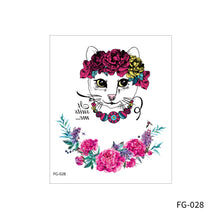 Load image into Gallery viewer, Cartoon Butterfly Temporary Wings Waterproof Tattoo Sticker for Fashion Women Girls Body Finger Art Flowers Tattoo Sticker
