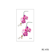 Load image into Gallery viewer, Maple Leaves Temporary Wings Waterproof Rose Flower Women Tattoo Sticker Girls Body Finger Art Flowers Tattoo Sticker
