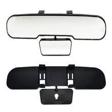 Load image into Gallery viewer, Car Interior 2-in-1 Rotatable Wide-angle Safety Mirror Mother Mirror Children's Rear View Mirror Accessories
