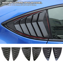 Load image into Gallery viewer, Pair Car Rear Quarter Window Louvers Spoiler Panel for Toyota 86 GT86 Subaru BRZ 2013-2018 Stickers
