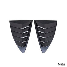Load image into Gallery viewer, Pair Car Rear Quarter Window Louvers Spoiler Panel for Toyota 86 GT86 Subaru BRZ 2013-2018 Stickers
