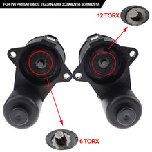 Load image into Gallery viewer, 1PC 6/12 Torx Car Rear Caliper Hand Brake Parking Servo Motor 3C0998281 For VW Passat B6 CC Tiguan Audi 3C0998281B 3C0998281A
