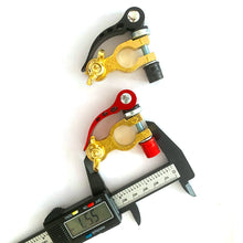 Load image into Gallery viewer, Pair 12V/24V Automotive Brass Material Battery Terminal Auto Wire Cable Clamp Quick Release Car Workshop Tooling Accessories
