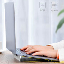Load image into Gallery viewer, Zinc Alloy Laptop Stand Notebook Support Foldable Desk Holder Stand For Macbook Laptop iPad Tablet Portable Cooling Base Bracket
