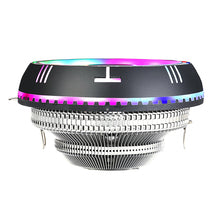 Load image into Gallery viewer, Rainbow Low Profile RGB CPU Air Cooler with 90mm Silent Fan for AMD AM4 AM3+ X79 X99 LGA 775 1150 1151 1156 2011
