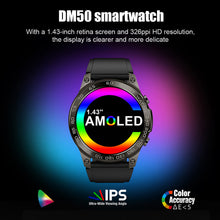 Load image into Gallery viewer, Dm50 Smart Watch Amoled Hd 1.4-inch Large Screen Bluetooth-compatible Call Heart Rate Blood Oxygen Monitor Smartwatch
