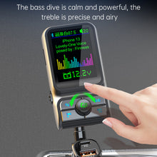 Load image into Gallery viewer, 1.77 Inch Color Screen Car Bluetooth Support Qc3.0 And Pd Fast Charging Eq Audio Adjustment Player With Rod Bc85
