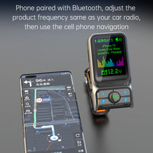 Load image into Gallery viewer, 1.77 Inch Color Screen Car Bluetooth Support Qc3.0 And Pd Fast Charging Eq Audio Adjustment Player With Rod Bc85
