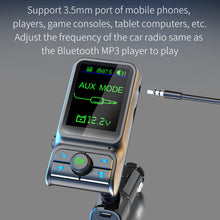 Load image into Gallery viewer, 1.77 Inch Color Screen Car Bluetooth Support Qc3.0 And Pd Fast Charging Eq Audio Adjustment Player With Rod Bc85
