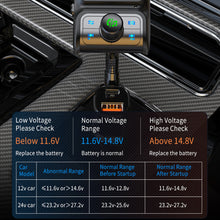 Load image into Gallery viewer, 1.77 Inch Color Screen Car Bluetooth Support Qc3.0 And Pd Fast Charging Eq Audio Adjustment Player With Rod Bc85
