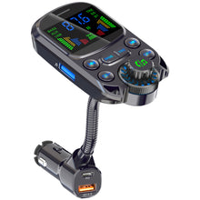 Load image into Gallery viewer, PD Fast Charge Bluetooth Hands-free Car Charger FM Transmitter Car MP3 Player Cigarette Lighter U Disk Card BC86
