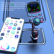 Load image into Gallery viewer, PD Fast Charge Bluetooth Hands-free Car Charger FM Transmitter Car MP3 Player Cigarette Lighter U Disk Card BC86
