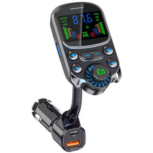 Load image into Gallery viewer, PD Fast Charge Bluetooth Hands-free Car Charger FM Transmitter Car MP3 Player Cigarette Lighter U Disk Card BC86
