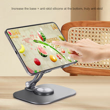 Load image into Gallery viewer, Suitable For Flat-panel Painting And Chasing Drama Flat-panel Bracket Folding Rotating Lazy Bracket Aluminum Alloy Desktop Mobile Phone Bracket
