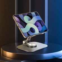 Load image into Gallery viewer, Suitable For Flat-panel Painting And Chasing Drama Flat-panel Bracket Folding Rotating Lazy Bracket Aluminum Alloy Desktop Mobile Phone Bracket
